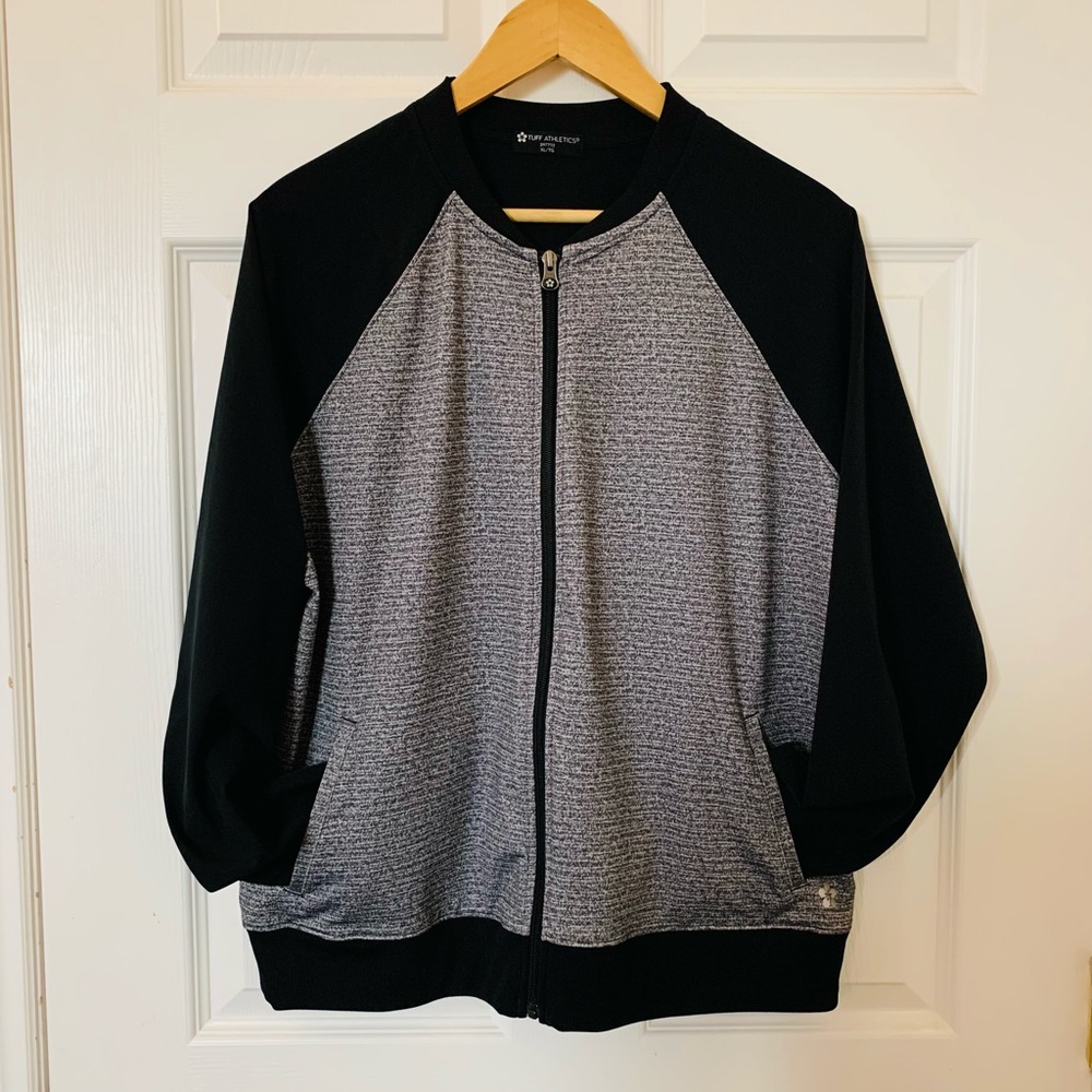Tuff Athletics zip-up light jacket, size XL